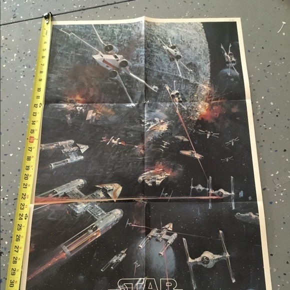 Star WARS 1977 LITHOGRAPH WITH SOUND TRACKS RECORD - Picture 3 of 10